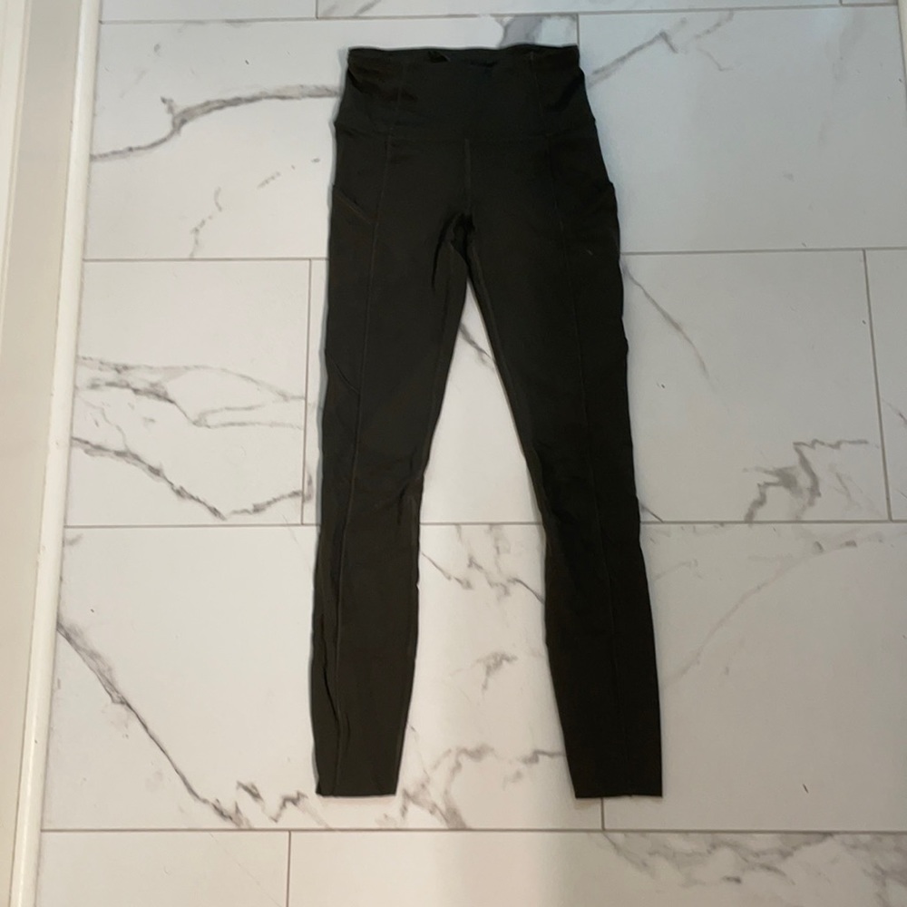Dark Green Lululemon Leggings